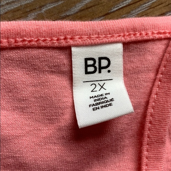 BP Plus Size Side Tie Tank Top in Pink 2X - Picture 7 of 8